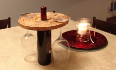 Support de verre à vin pour bouteille de vin