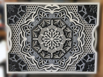 Mandala 3D - Abeille