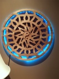 Mandala rétro éclairé par led