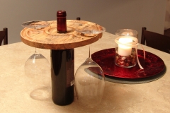 Support de verre à vin pour bouteille de vin