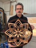Yves - Appliqué mural "Pétale de fleur"