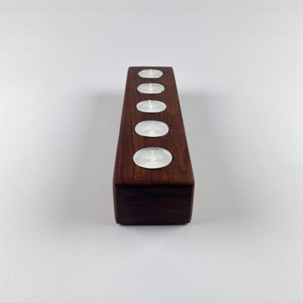 Bougeoir - Noyer noir