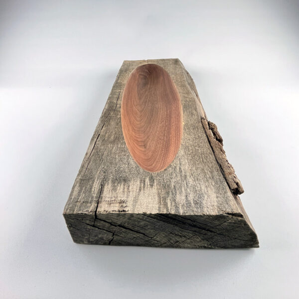 Centre de table rustique 2 - Noyer noir