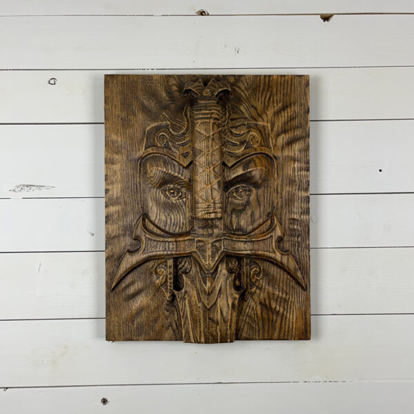 Chevallier en Chêne - 48cm x 37cm x 8cm