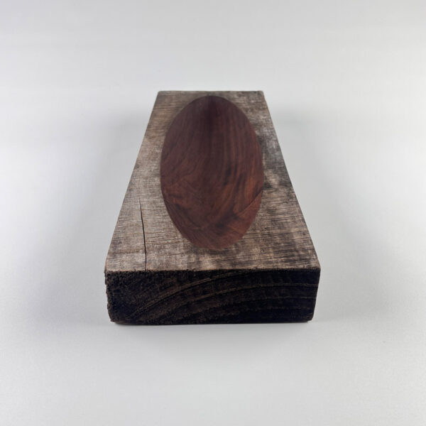 Centre de table rustique 1 - Noyer noir