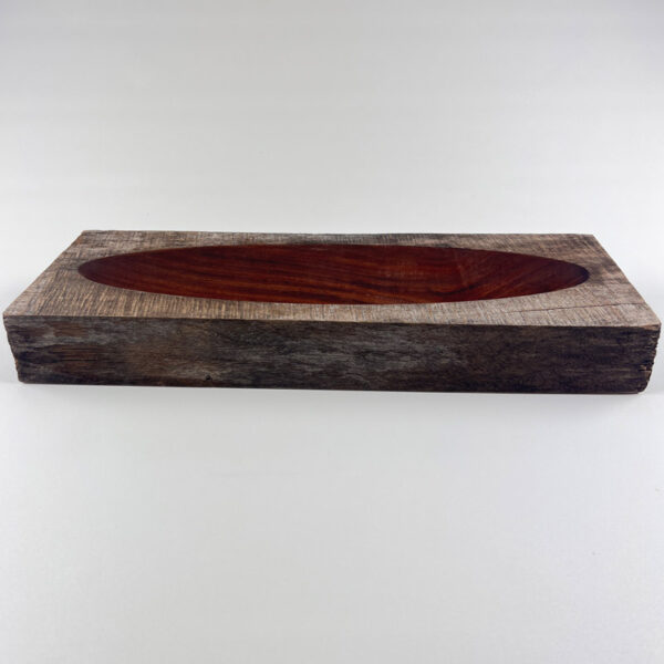 Centre de table rustique 1 - Noyer noir